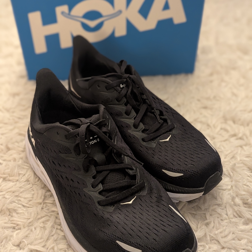 Hoka Black Athletic Shoes